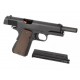 Страйкбольный пистолет Colt 1911, Gas, чёрный, металл (KJW)